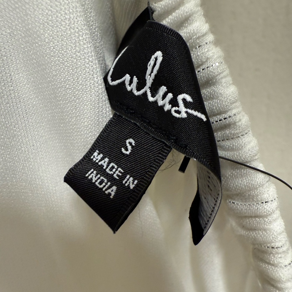 Lulus - White Halter Midi Dress - NWT - Size S - Picture 3 of 3